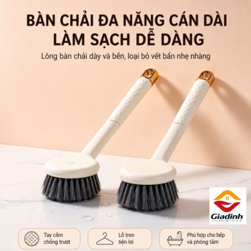 MX-1033 - Cọ rửa nồi chảo cán dài chống bám dầu mỡ