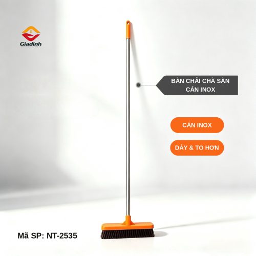 NT-2535 - Bàn chải cọ sàn nhà tắm cán dài