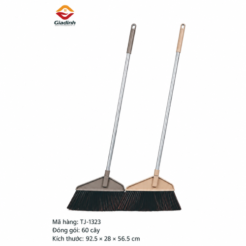 TJ-1323 - Chổi quét nhà lông mềm xoay góc chống dính tóc