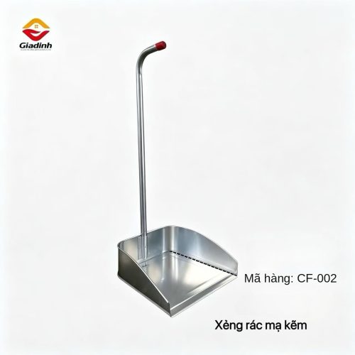 CF-002 – Ky hốt rác mạ kẽm cán dài
