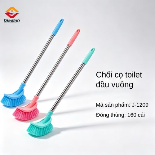 J-1209 - Cọ bồn cầu đầu vuông treo tường không khoan đục