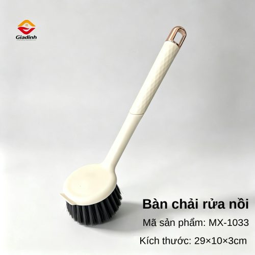 MX-1033 - Cọ rửa nồi chảo cán dài chống bám dầu mỡ