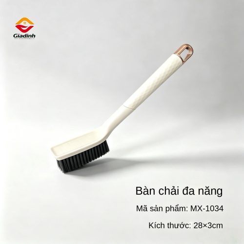 MX-1034 - Bàn chải cọ giày cổ cao cán dài có lỗ treo tường
