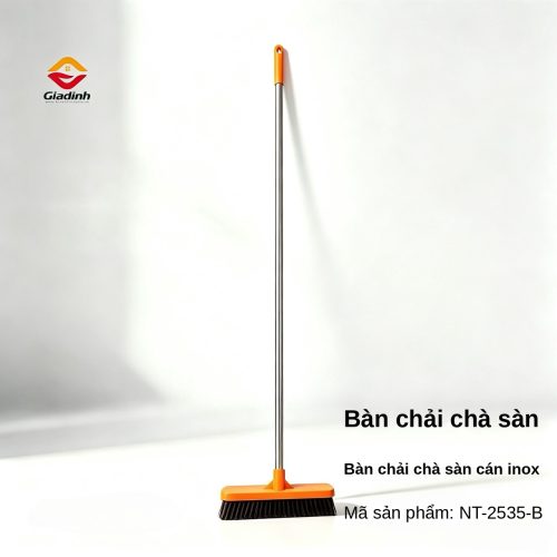 NT-2535-B – Bàn chải chà sàn cán inox
